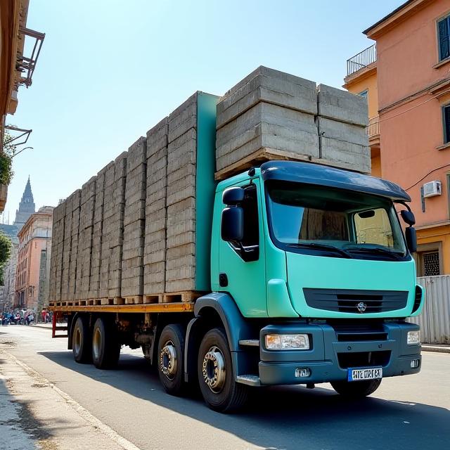 Logistica Colosseum Blockworks a Roma